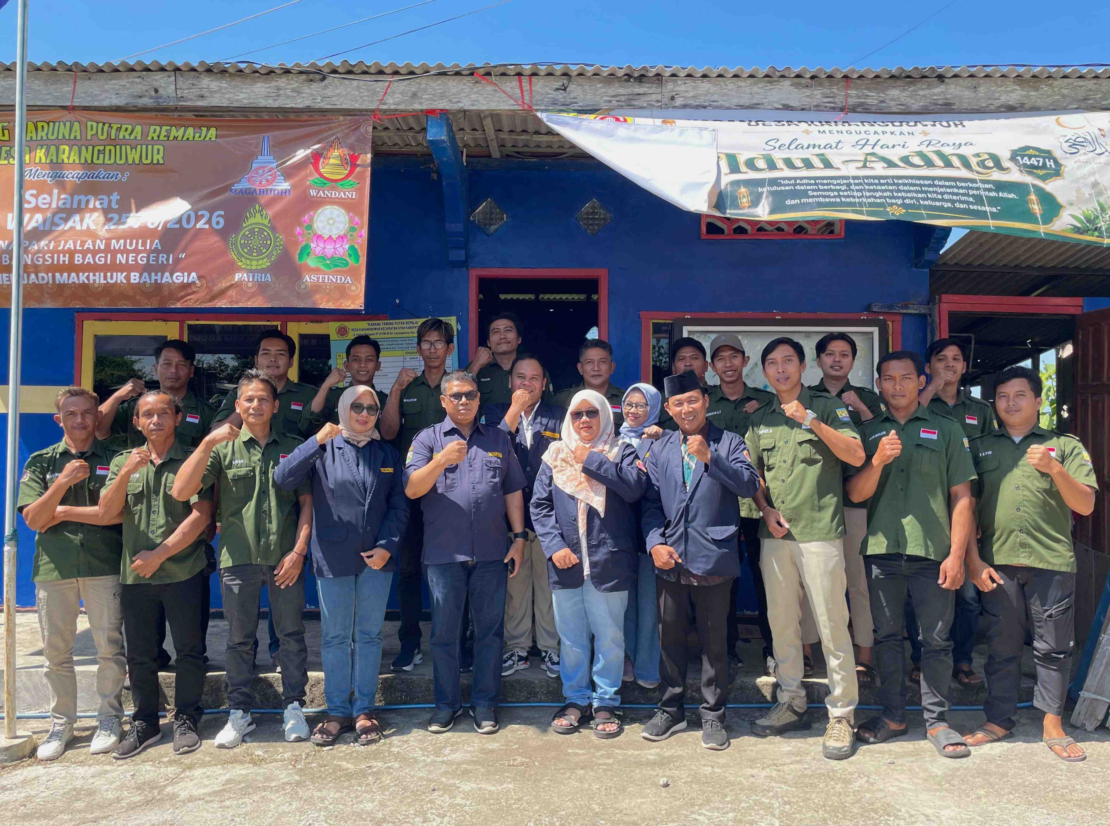 Kunjungan Ketua Karang Taruna Kabupaten ke Menganti dalam  Persiapan Lomba Karang Taruna Berprestasi