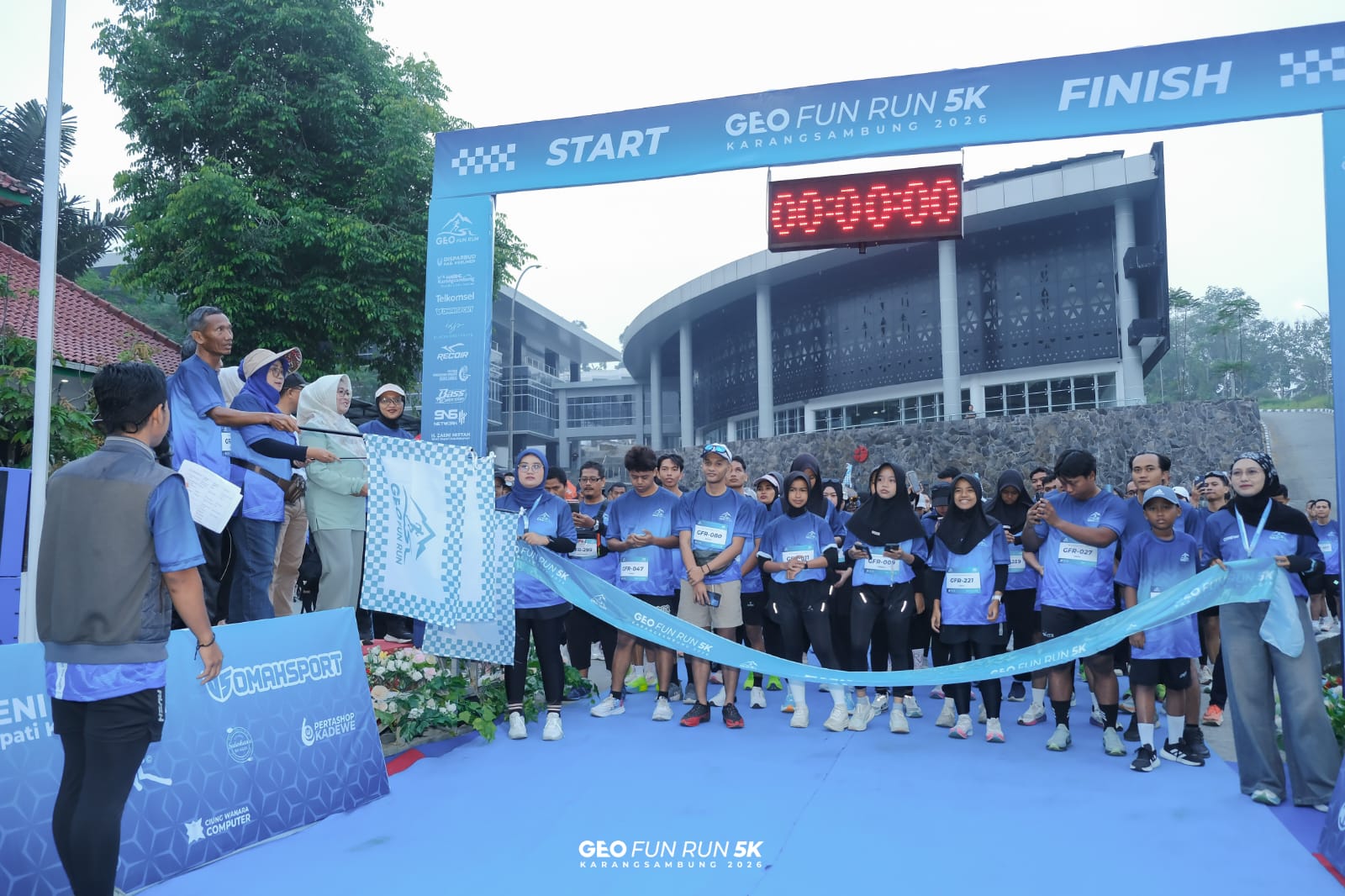 Karang Taruna Prakarsai Geo Fun Run 5K di Karangsambung