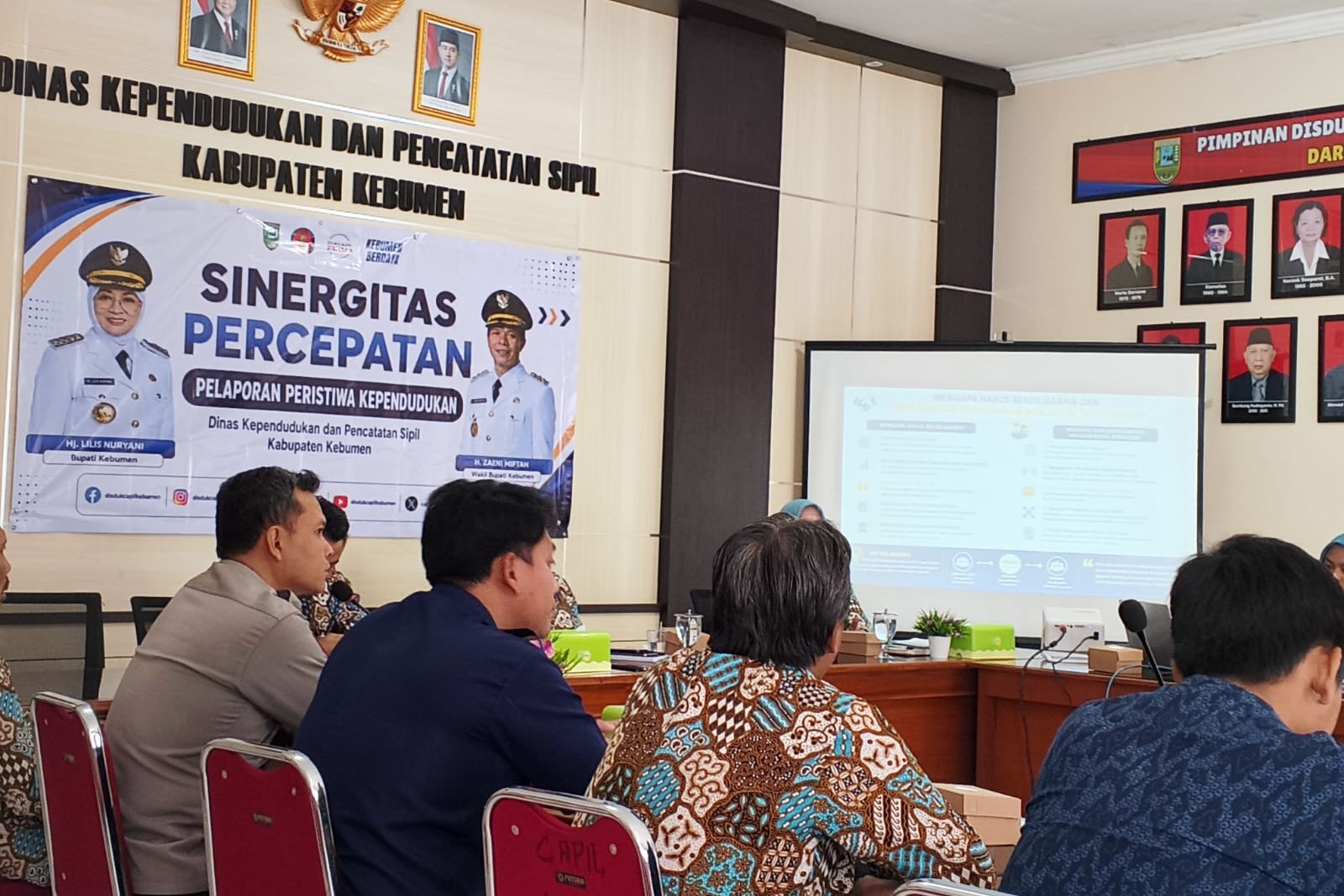 Karang Taruna Ikuti Rapat Koordinasi Sinergitas Percepatan Pelaporan Peristiwa Kependudukan
