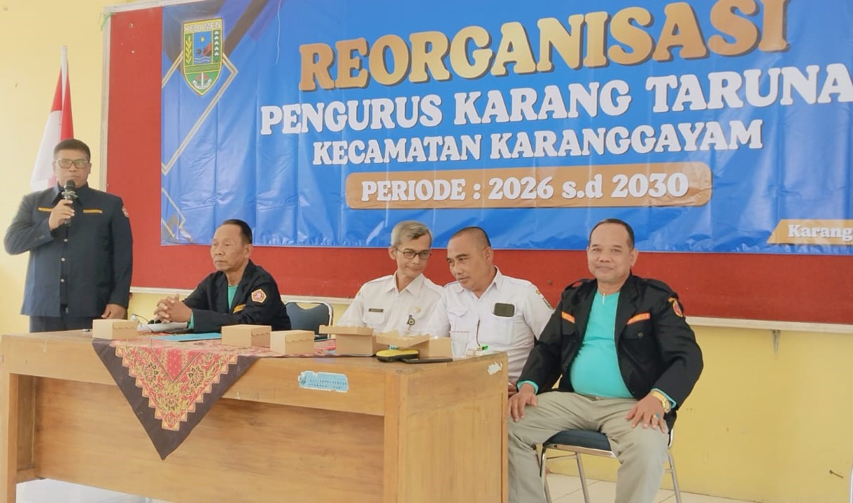 Reorganisasi Pengurus Karang Taruna Kec. Karanggayam, 25 Mei 2026