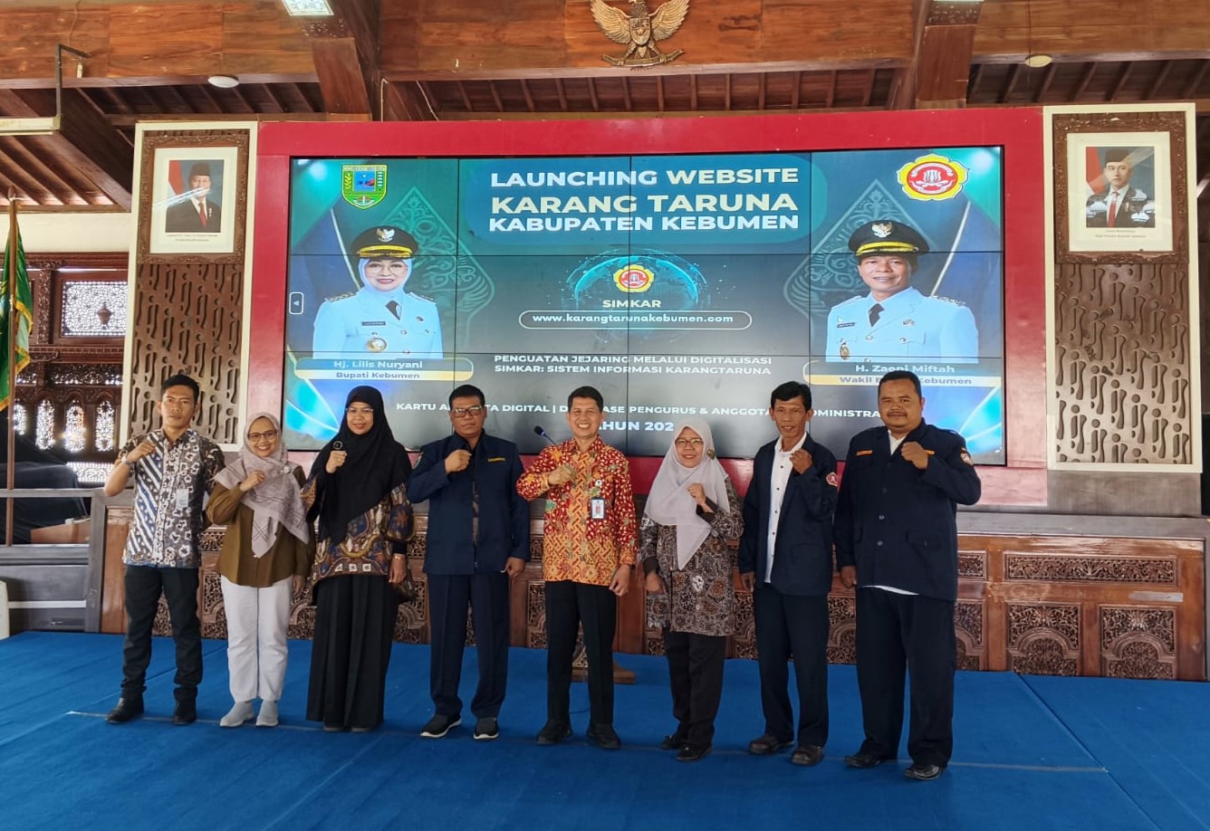 Launching Website Karang Taruna Kabupaten Kebumen, 28 Juni 2026