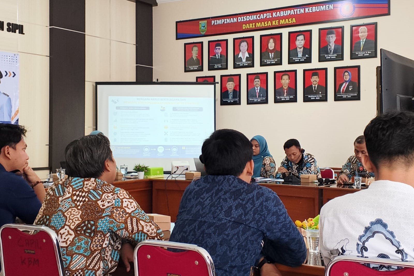 RaKor Sinergitas Percepatan Pelaporan Peristiwa Kependudukan
